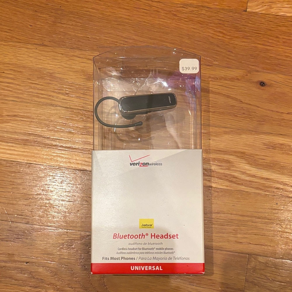 Jabra Black Bluetooth Headset for Universal Use